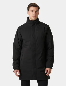 Men's Urban Pro Insulated Raincoat Black XL - Black - Male - Helly Hansen - FashionsVida