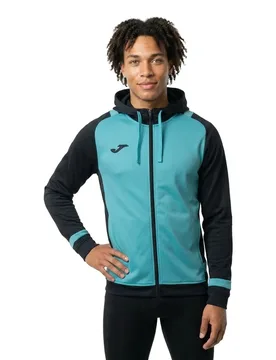Sweat-shirt à Zip Lider Fluor Turquoise 5XL Homme - Joma - FashionsVida