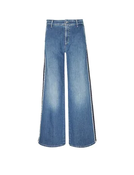 Jeans Wide Leg ALEK blau 40/L33 damen - Cambio - FashionsVida