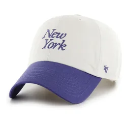 Cappellino Con Visiera Mlb New York Yankees Foundation Script Tt Clean Up Sandstone / SSC One Size