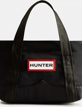 Tote pequeño unisex de nylon en con varias asas - Hunter - FashionsVida