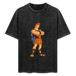 Hercules T-Shirt Basic Plain Short Sleeve Crew Neck Tee