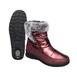 Winterstiefel mit Spikes "Karla" 36 rot