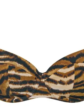 Top de bikini con aros cubriente de capacidad con tejido italiano de alta gama de la línea vita - Chantelle - FashionsVida