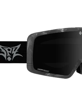 Masque De Ski Megalith Black Metal Happy Boost Bronze Black Mirror/CAT3+Happy LL Yellow/CAT1 Homme - SPY - FashionsVida