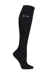 Pair Black Milk Compression Socks Ladies Small - - Black - Size: Small
