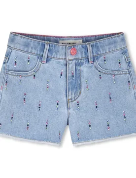 Short U21873 Double Stone / Bleach 6 Années Fille - Billieblush - FashionsVida