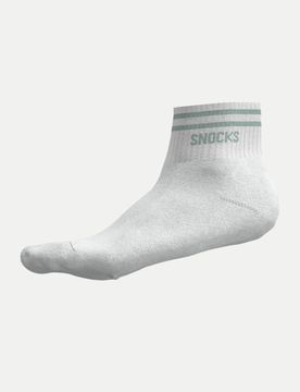 Sneaker Socken aus Bio-Baumwolle Weiß 39-42