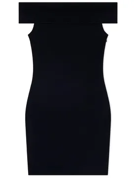 Exchange Vestito Senza Maniche Xw00172_af21295 Black S
