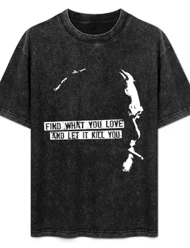 Charles Bukowski T-Shirt Summer Casual Loose T-Shirt - Aliexpress - FashionsVida
