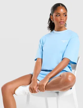 Retro Boxy T-Shirt - Damen, Blau - female - Size: XS - Reebok - FashionsVida