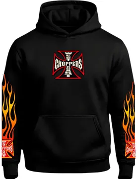 Sweat à Capuche Smack Dab Black 3XL
