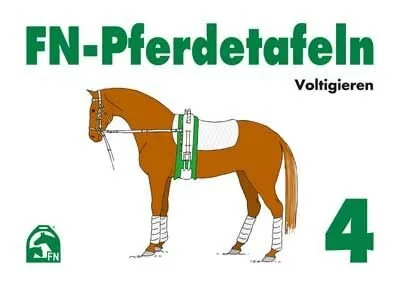 FN-Pferdetafeln Set 4 - Voltigieren - FN-Verlag - FashionsVida