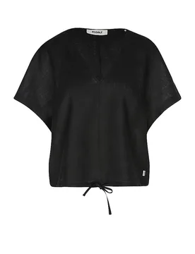Ecoalf Blusa de lino DORA negro L - Ecoalf - FashionsVida
