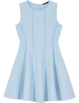 Vestido corto acampanado con lazos joya - Maje - FashionsVida