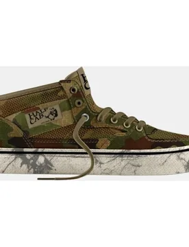 Half Cab Decon Combat WOODLAND CAMO para hombre - Vans - FashionsVida