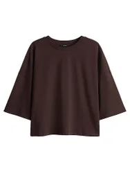 Opus T-shirt marron L