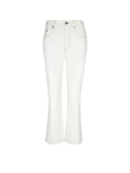 Jeans Flared Fit weiss 29 damen
