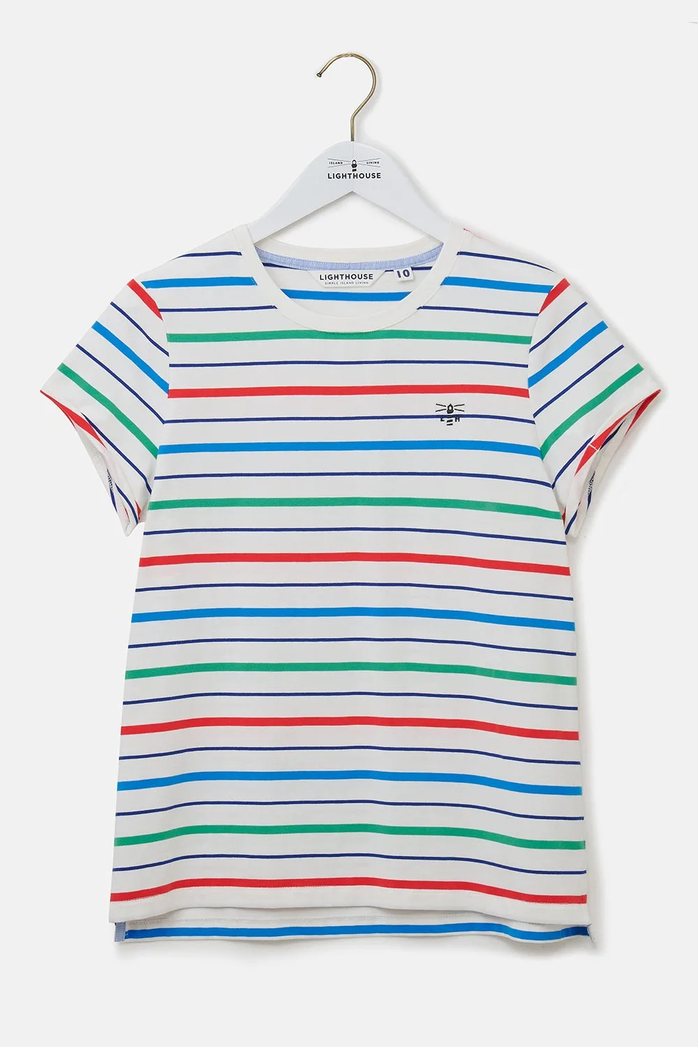 Causeway Womens T-Shirt - - Size: 10 - Lighthouse - FashionsVida