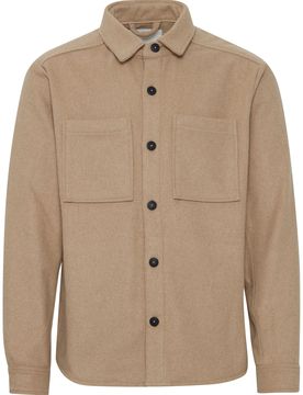Solid Camisa 'Tam' beige