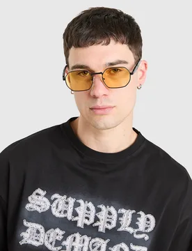 Rome Sonnenbrille - Herren, Schwarz - male - Size: One Size - Supply & Demand - FashionsVida