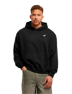 Felpa Con Cappuccio Not A Follower Washed Jet Black L