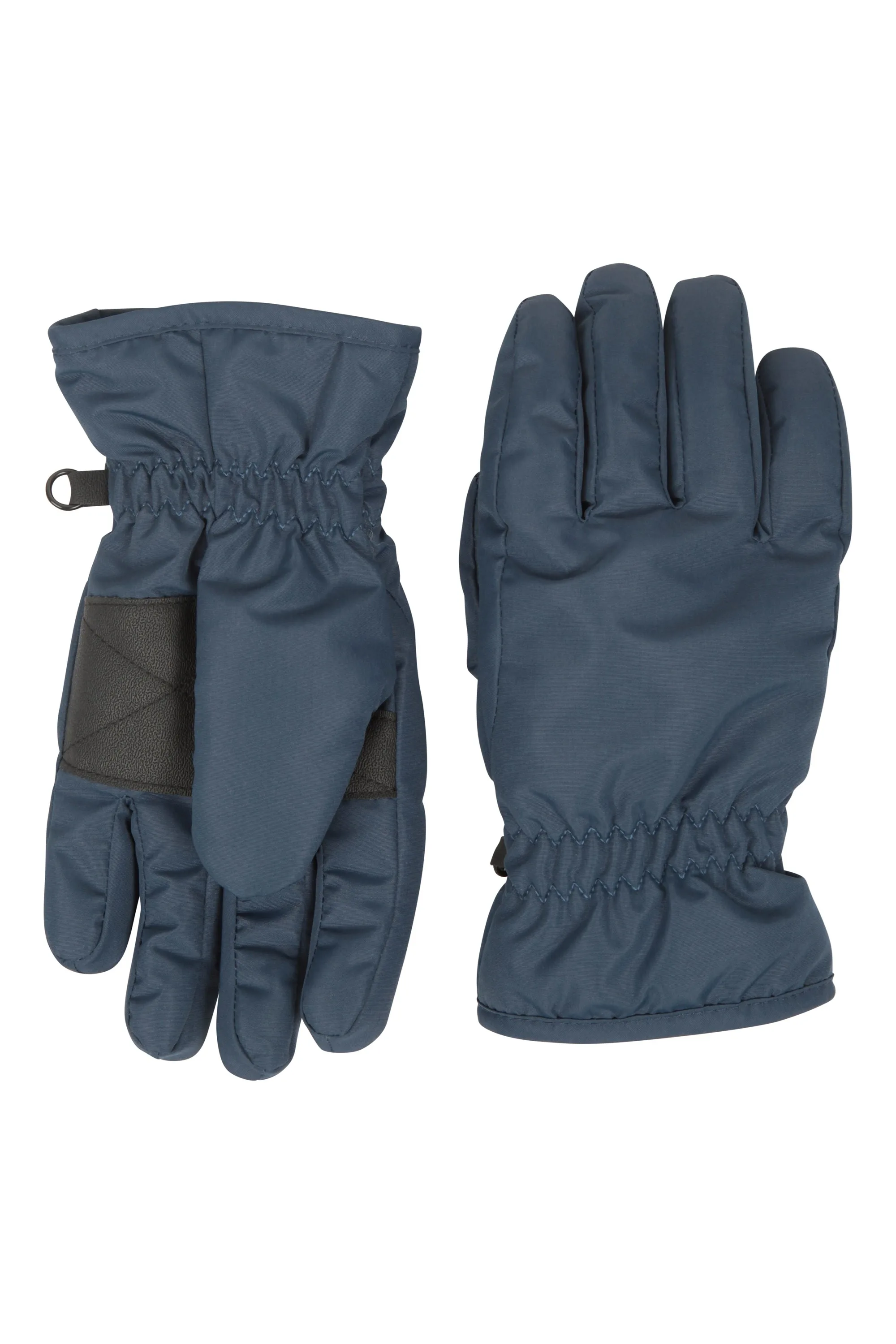 Kids Ski Gloves - Navy - Navy - Size: S - Mountain Warehouse - FashionsVida