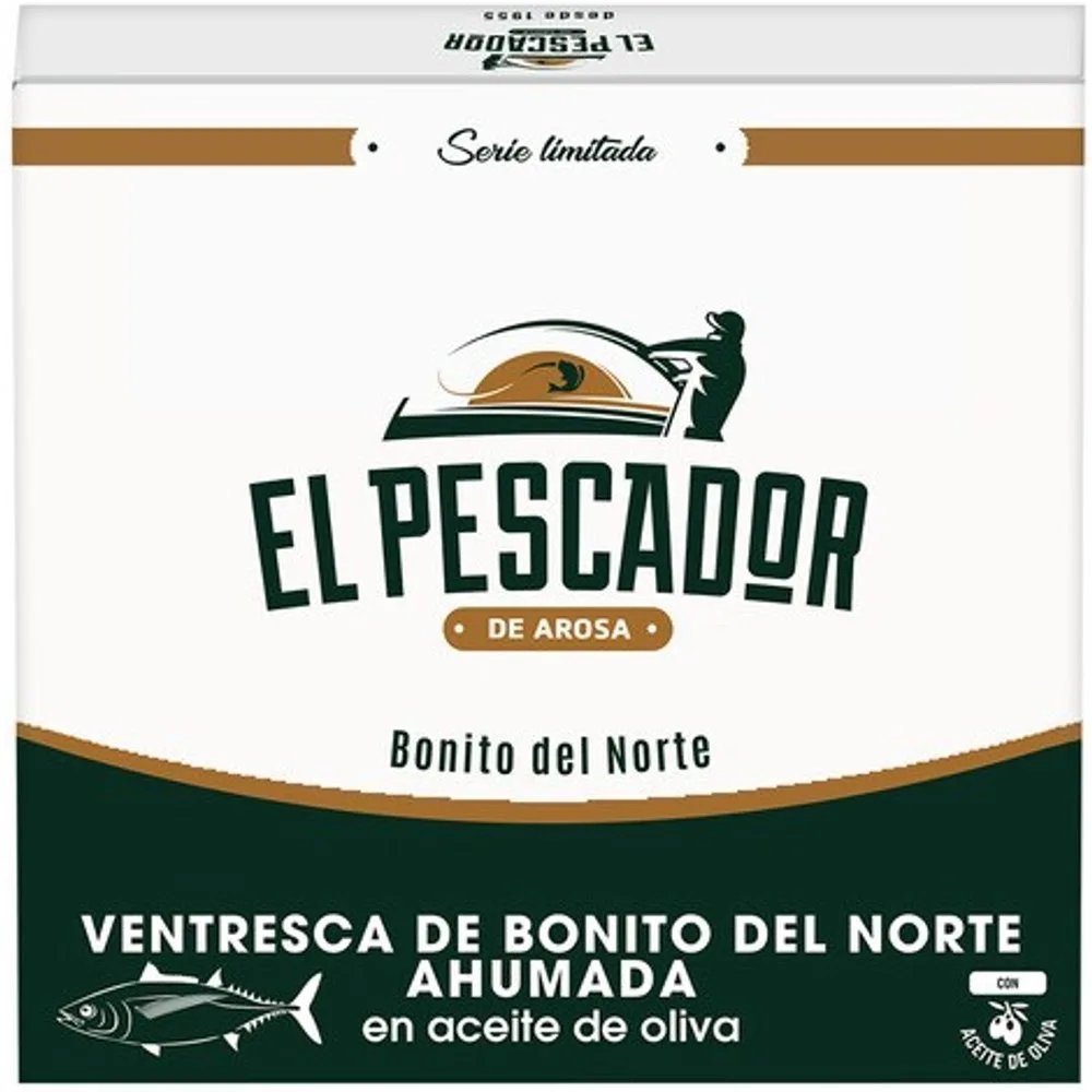 Ventresca de bonito del norte ahumada en aceite de oliva - El pescador de Arosa - FashionsVida