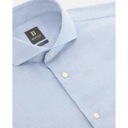 Camisa de algodón corte ajustado