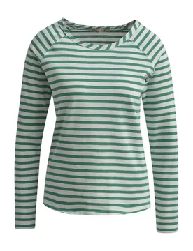 BASIC SWEAT RAGLAN STRIPED female