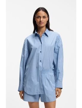 Para mujer. 50559241 Camisa Bostatta (34), Casual, Algodón, Manga larga