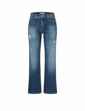 Jeans Flared Fit LAURA dunkelblau 36/L30 damen