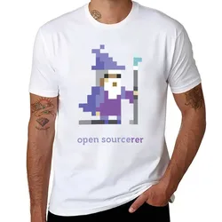 Bit Open Source Sorcerer - Programming T-Shirt printed t shirts for man man t shirt heavy cotton T-Shirt