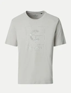 Casamoda T-Shirt,O-Neck Grau L - Casamoda - FashionsVida