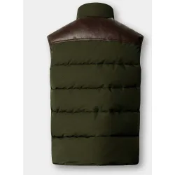 Chaleco de hombre country con logo