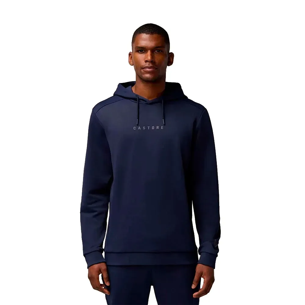 Sweat à Capuche Flex Thermo Midnight Navy XL - Castore - FashionsVida