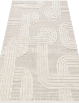 Teppiche Teppich Santo Sisal 1001 Geometrisch Weiß 80x150 Cm 80x150 Cm