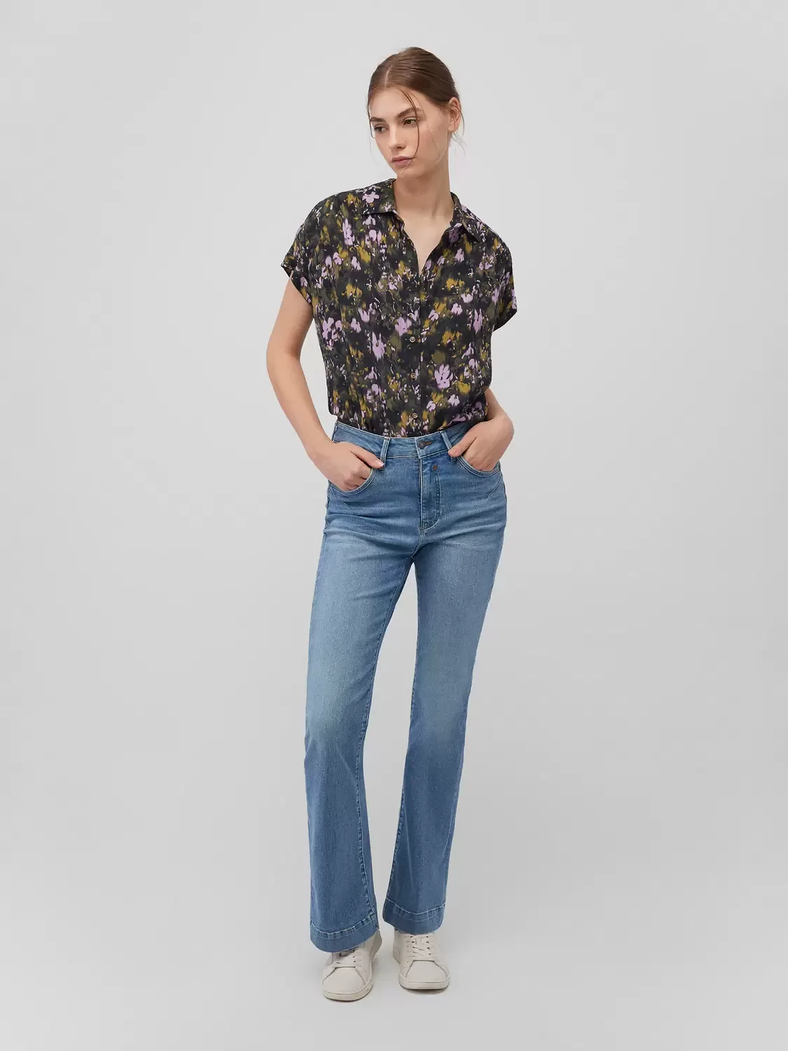 SHORT SLEEVE SHIRT female - S - FashionsVida