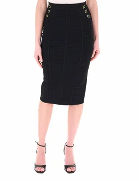 Gonna tubino NERO 44 - Elisabetta Franchi - FashionsVida