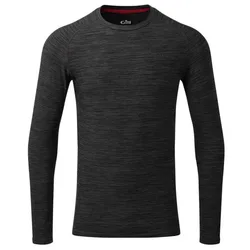 Crew Long Sleeve T-shirt Ash Melange M Men