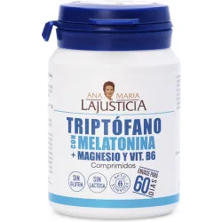 Comprimidos Triptófano Con Melatonina + Magnesio y Vitamina B6