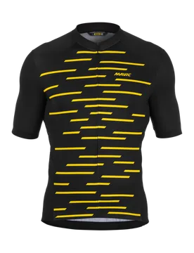 Maglia ciclismo Cosmic BLACK YELLOW - Mavic - FashionsVida