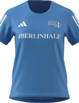 Womens Ber Half T W In Blue Burst - Size 16 Uk - Adidas - FashionsVida