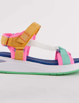 Womens Sandal Meilan Multicolored - Multicolour - Size Eu 39 - Montevita - FashionsVida