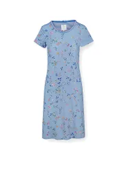 Nachthemd - Sleepshirt DANIELA blau XS damen