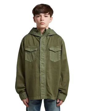 Camicia Overshirt Army D2966-01 Four Leaf Clover 10 Anni - G-Star - FashionsVida