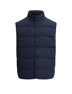 POLO Steppgilet dunkelblau XXL herren