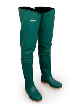 Pvc Thigh Wading Boots Green EU 40 Men - Shimano Fishing - FashionsVida
