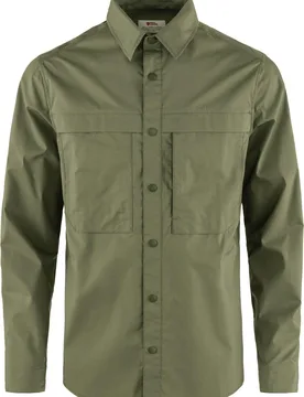 Chemise stretch - Abisko Trail Shirt LS M Green - Taille M - Kaki - Fjall Raven - FashionsVida