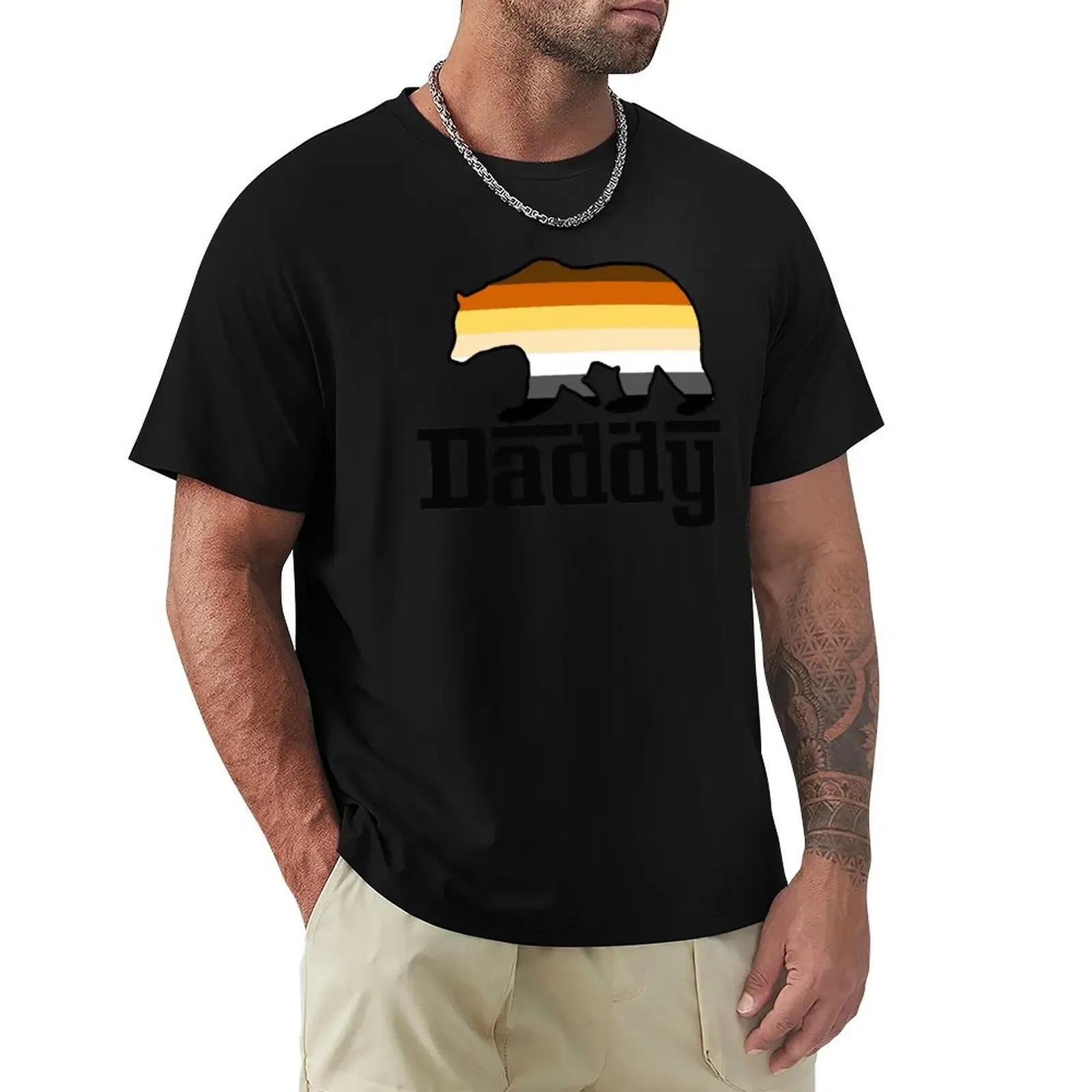Daddy bear T-Shirt Plus Size Everyday Tee Shirt - Aliexpress - FashionsVida
